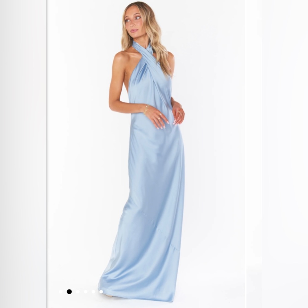 Show Me Your Mumu Jasmine Halter Maxi Dress